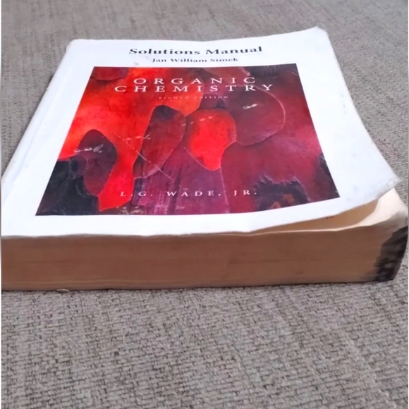 📚Solutions Manual For Organic Chemistry- Leroy G. Wadeand - Picture 2 of 4